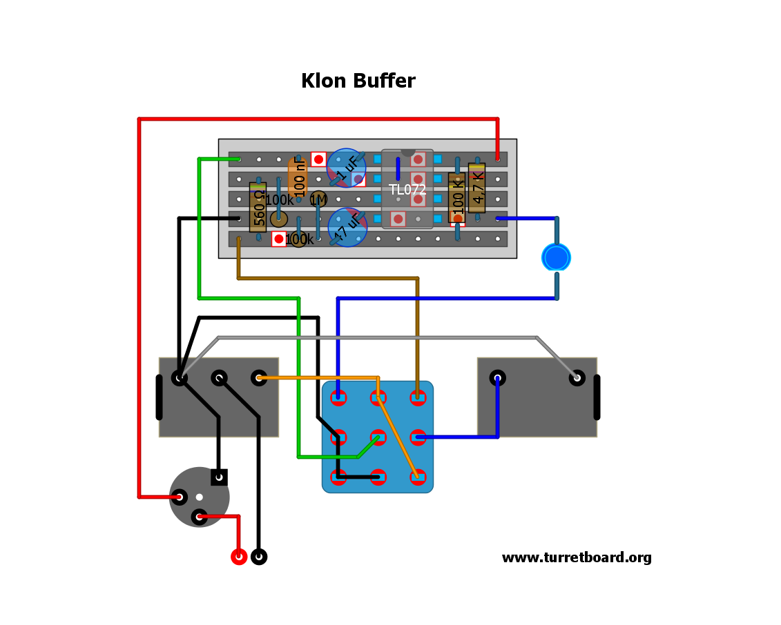 Stripboard] Klon Buffer – turretboard.org
